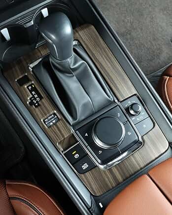 Birbenben 3-Piece Wood Interior Trim Kit for Mazda CX-50 Hybrid