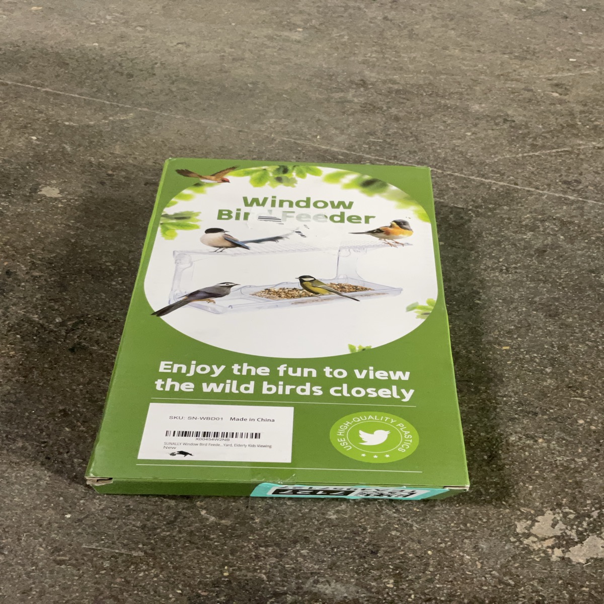 Window Bird Feeder