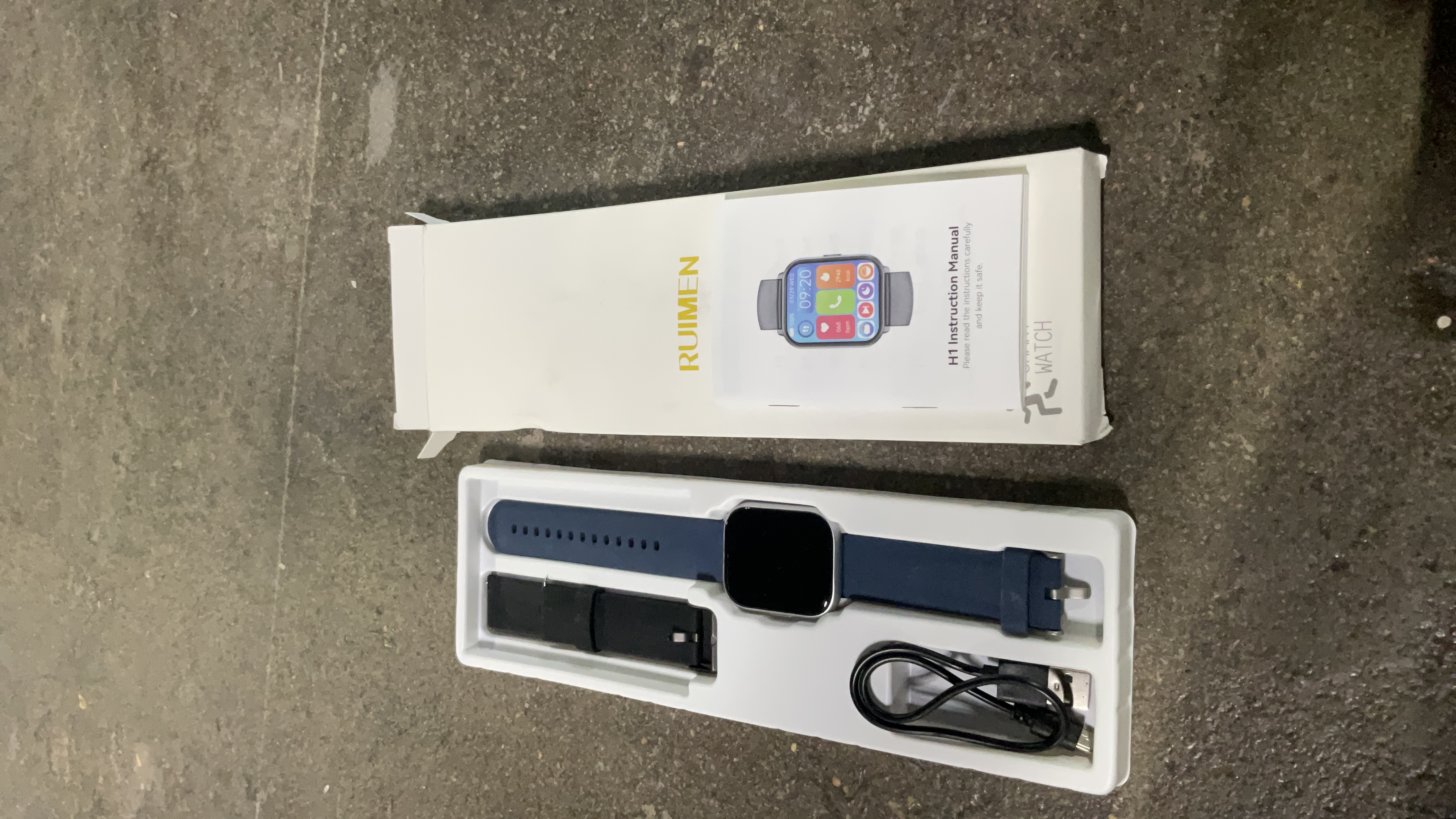 RUIMEN H1 Smart Watch with Extra Band