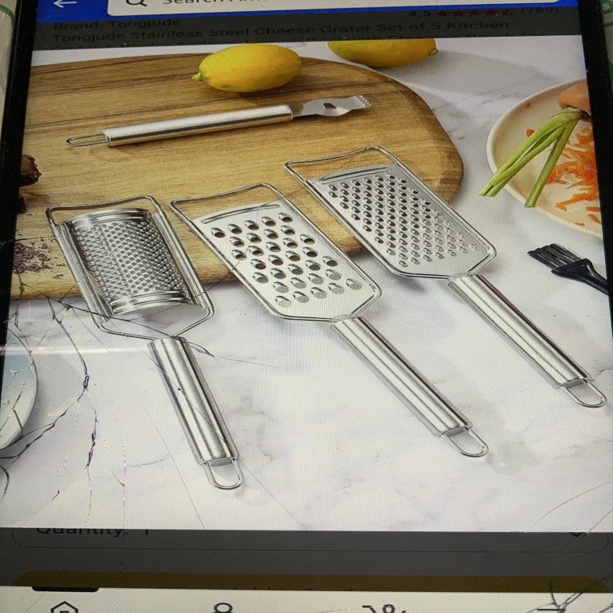 3pk Stainless Steel Graters
