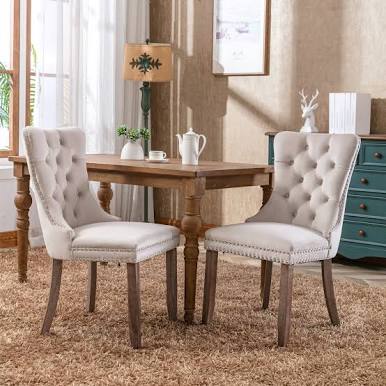 Dining Chair Set (2-Pack) - Model SW2001GY