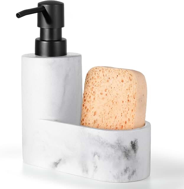 Shinowa Dish Soap Dispenser - Gravel White