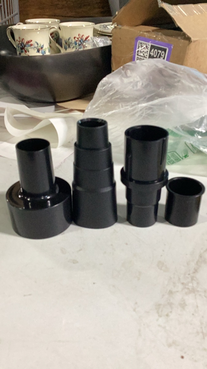 Universal Shop Vacuum Hose Adapter Set - 4 Piece
