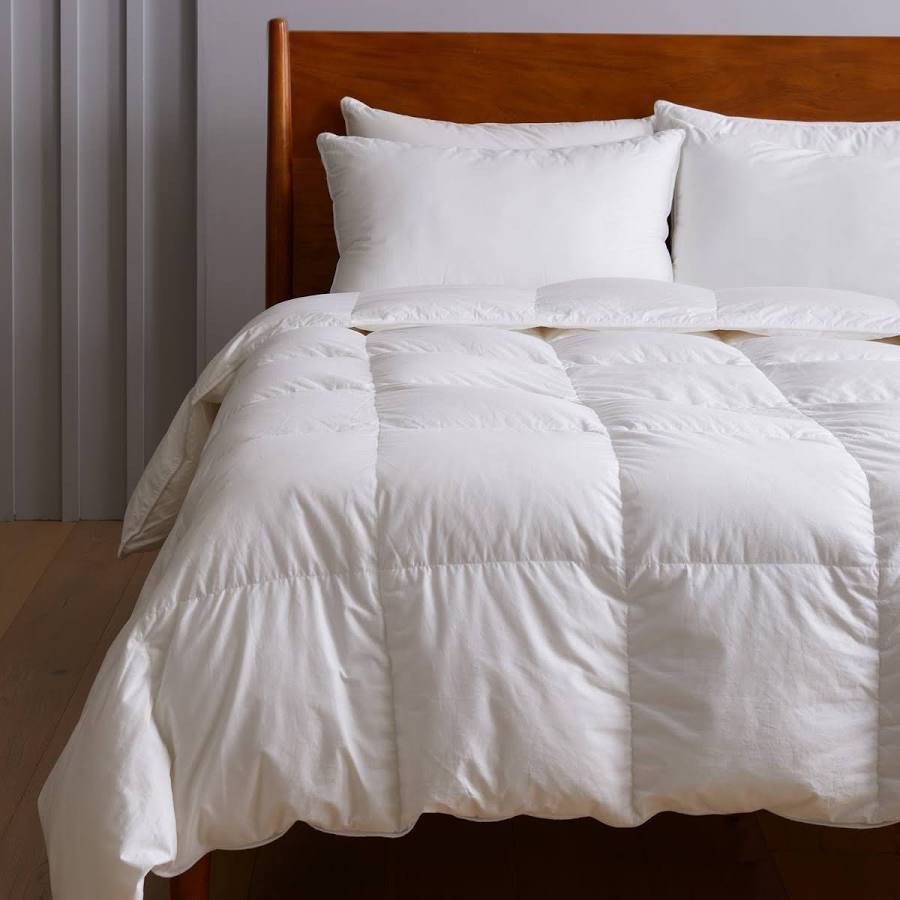 Quince Premium Down Comforter, Twin, Lightweight, 650 Fill Power