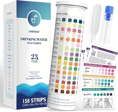 Esculix 23-in-1 Drinking Water Test Strips