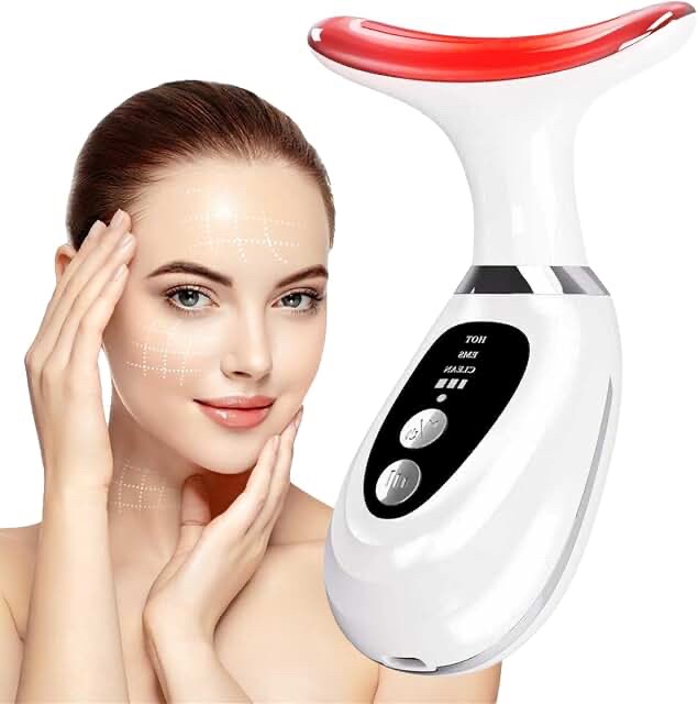 7-in-1 LED Light Beauty Device for Face and Neck