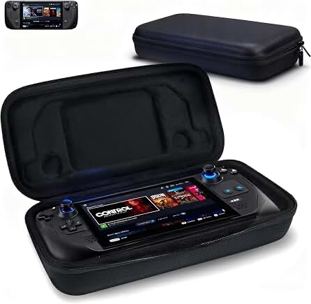 Steam Deck Handheld Console Protective Case and Accessory Kit