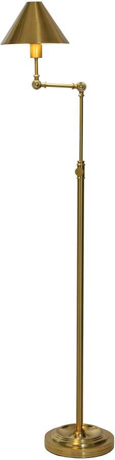 Harp & Finial Collection Steel Floor Lamp