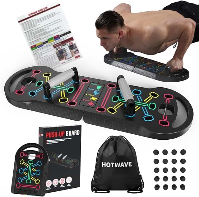 HOTWAVE Push Up Board Exercise System