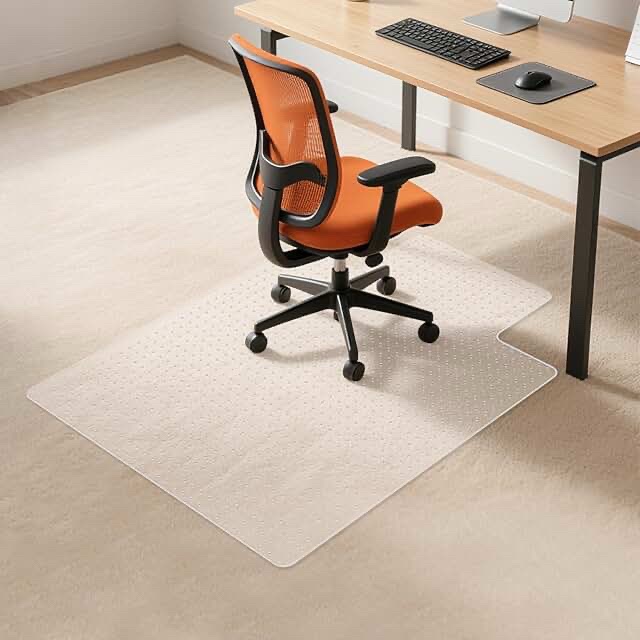 Groundworks by Regency CMC3648CL Office Chair Floor Mat for Carpet with Lip 36" x 48"