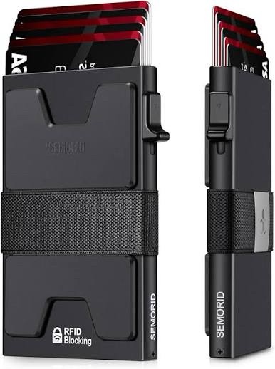 SEMORID Slim RFID Blocking Card Wallet