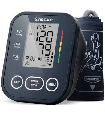 (CUFF ONLY)Sinocare ARM-30E+ Arm Blood Pressure Monitor