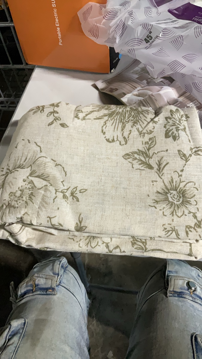 Jinchan Decorative Floral Curtain