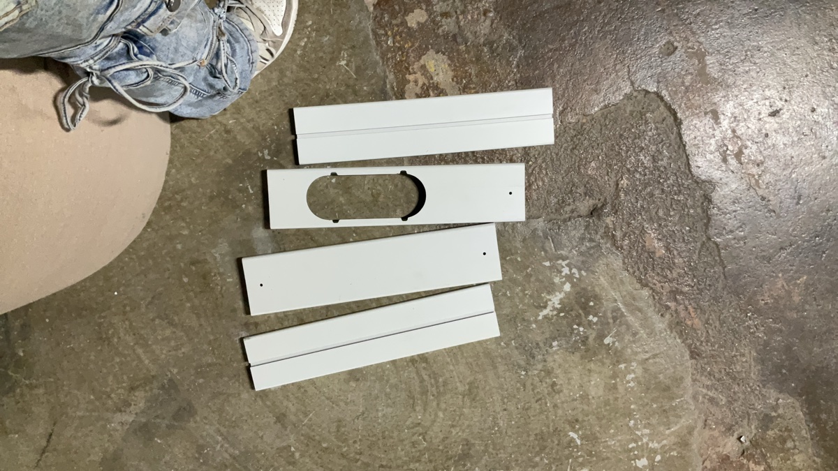 Portable Air Conditioner Window Vent Installation Kit