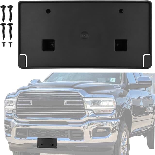 Wouch Front License Plate Frame for RAM 2500