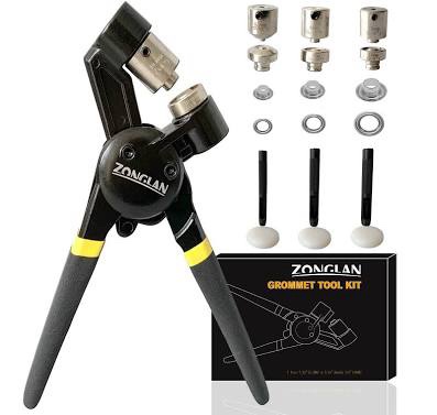 ZONGLAN Grommet Tool Kit with 3 Dies