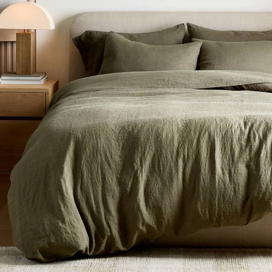 Quince European Linen Duvet Cover - King/Cal King