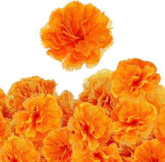 Marigold Flower Decoration, 100 Pieces