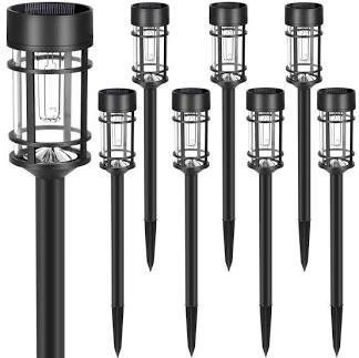 Landscape Path Lights Solar Powered LED Stake Lights