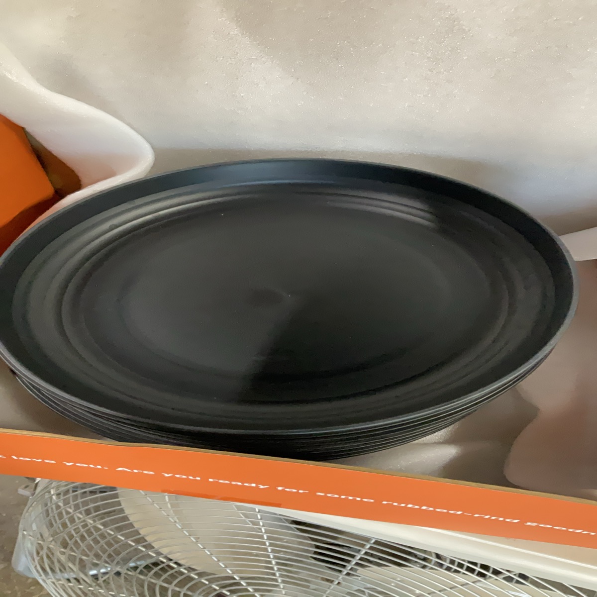 Set Of 8 Plastic Plates