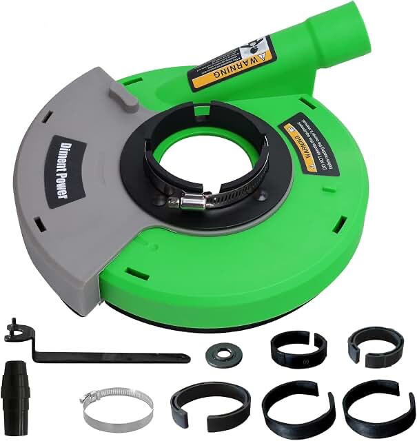 Oiment Power MD-EX7/180 7"/180mm Universal Surface Grinding Dust Shroud