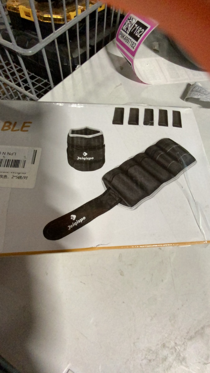Jqaispo Adjustable Ankle Weights 5LBS Pair