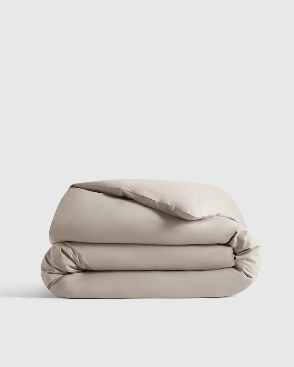 Quince Organic Cotton King/Cal King Duvet Cover