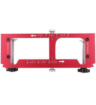Door Hinge Jig, Square Corner