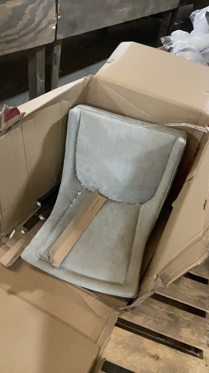 Upholstered Dining Chair Seat/Back Assembly