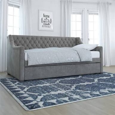 Antonia Twin Upholstered Daybed with Trundle, Box 2