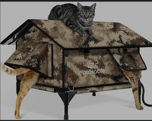Unbranded 2-in-1 Indoor & Outdoor Insulated Cat House