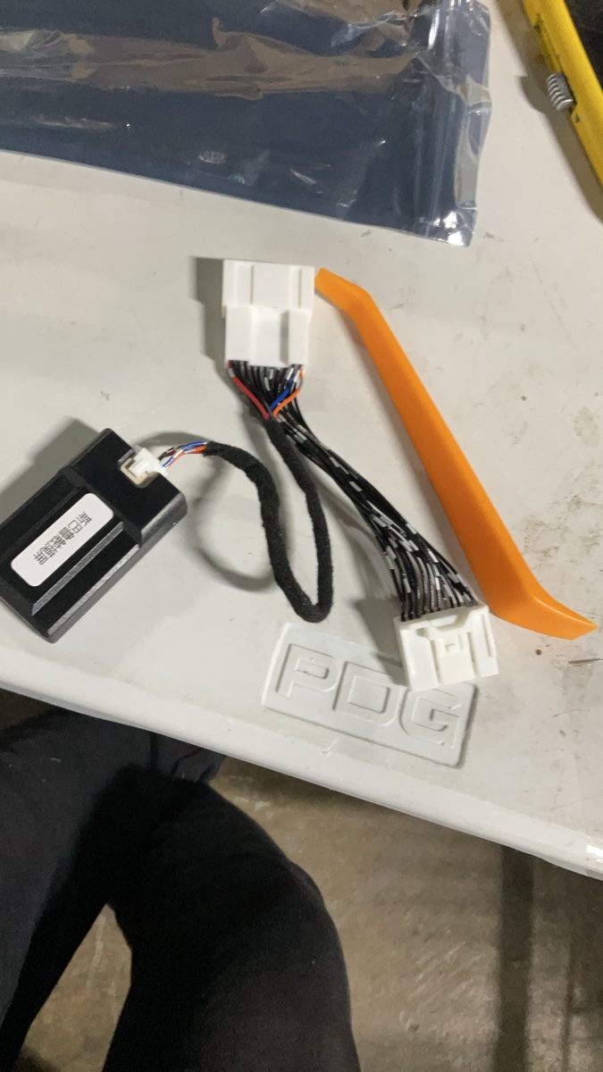 Subaru Aftermarket Infotainment Touchscreen Adapter Harness and Module
