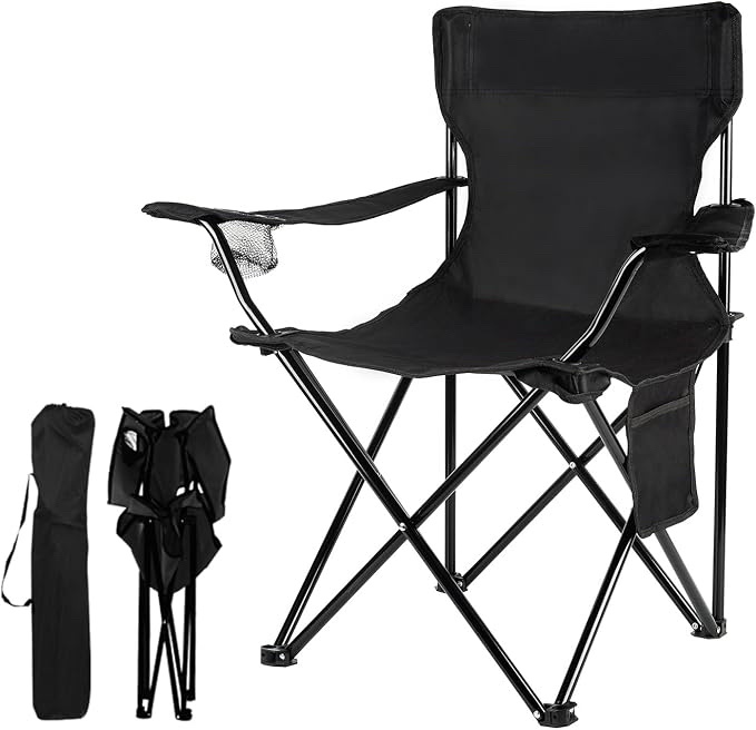 Basic Camping Chair - Black