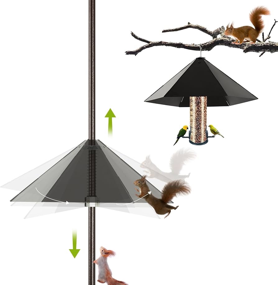 YINGYM Squirrel Baffle for Bird Feeders