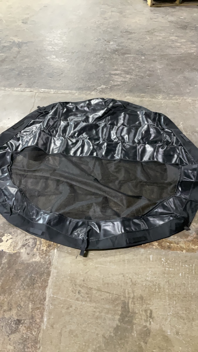 Replacement Cover for Inflatable Hot Tub or Spa - 5F wide, black
