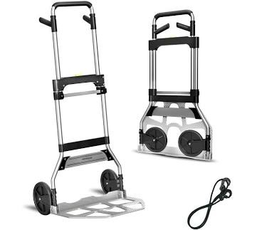 Teprovo Two-Wheel Foldable Hand Truck GZS120ST-B