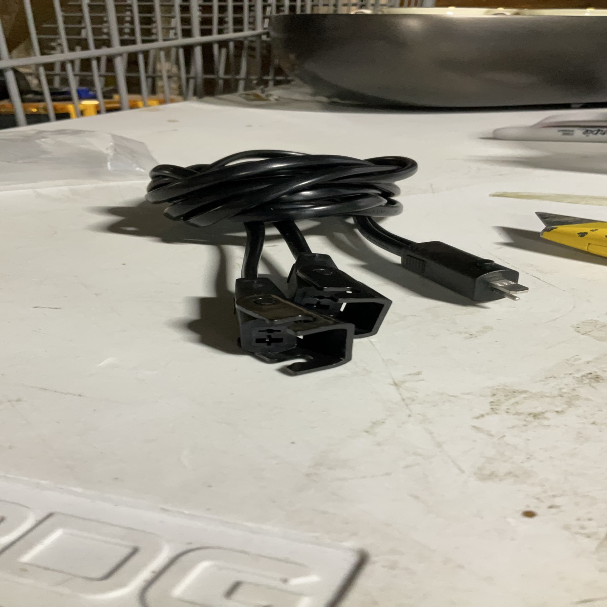 Y-cable Extension Cord