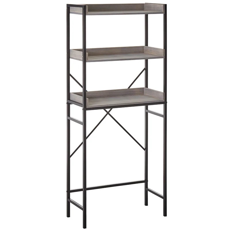 3 Tier bamboo Shelf Over The Toilet