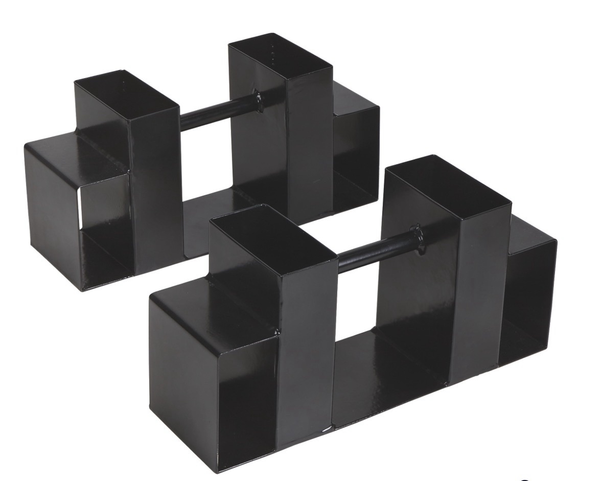 Firewood Log Storage Rack Bracket Kit