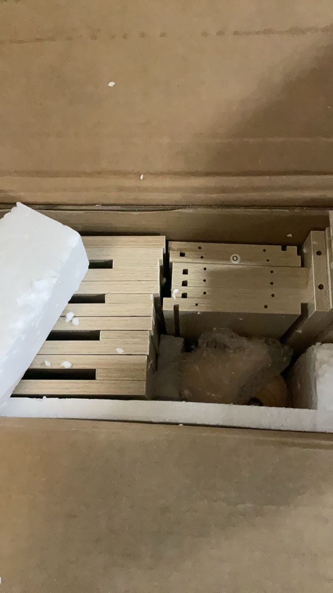 Night stand incomplete box b only