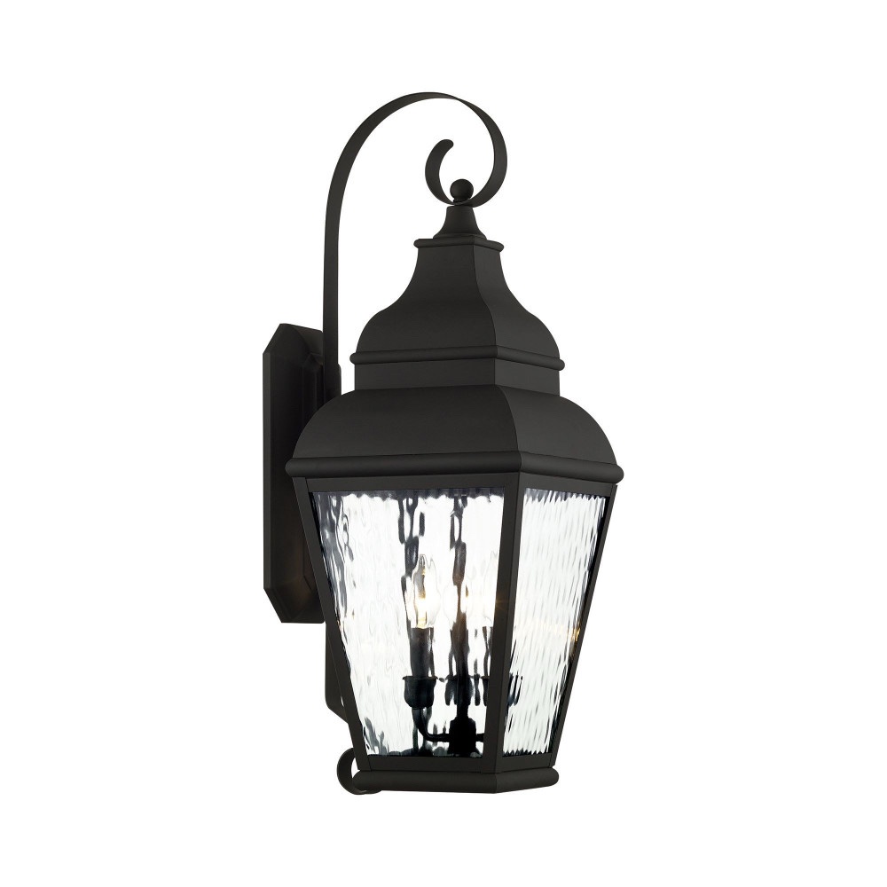 Home Exterior light Pendant Black Livex 2605-04