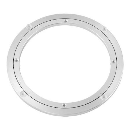 QDiShi 16-inch Lazy Susan For Table Top Use Featuring A Heavy Duty Aluminum Bearing For 360° Swiveling