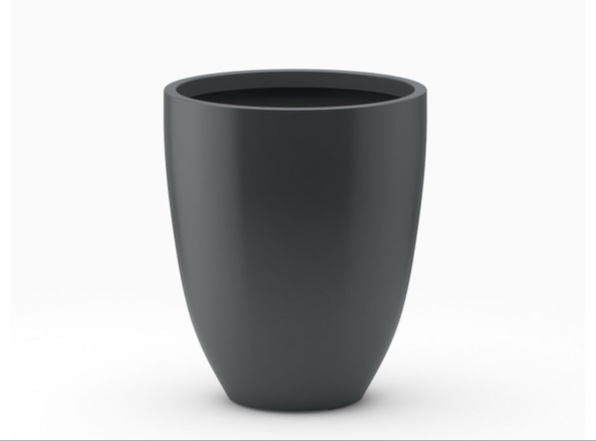 Garden Grove 18" dia. x 25"H Fiberstone Tall Tappered Planter