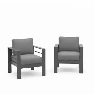 Aluminum  Chairs With Cushions