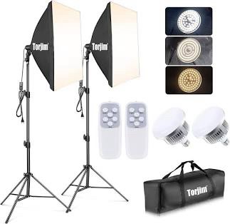Torjim Softbox Lighting Kit
