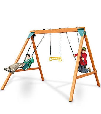 Willow Creek Wooden Swing Set Box 2