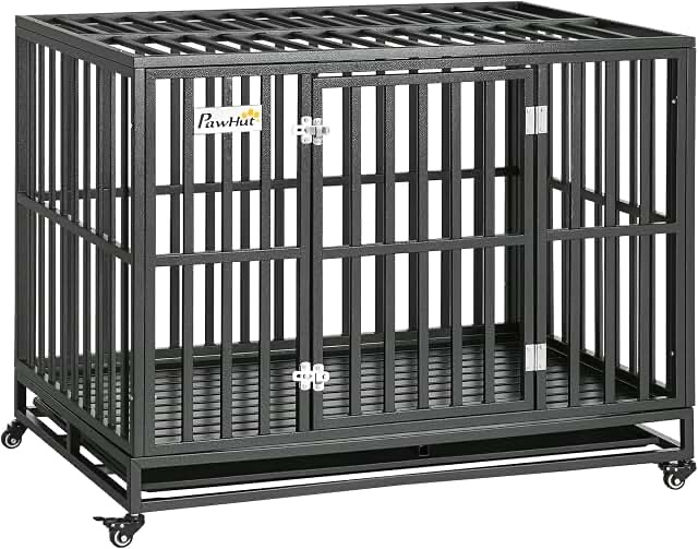 PawHut Pet Crate Cage / Dog Kennel D02-027