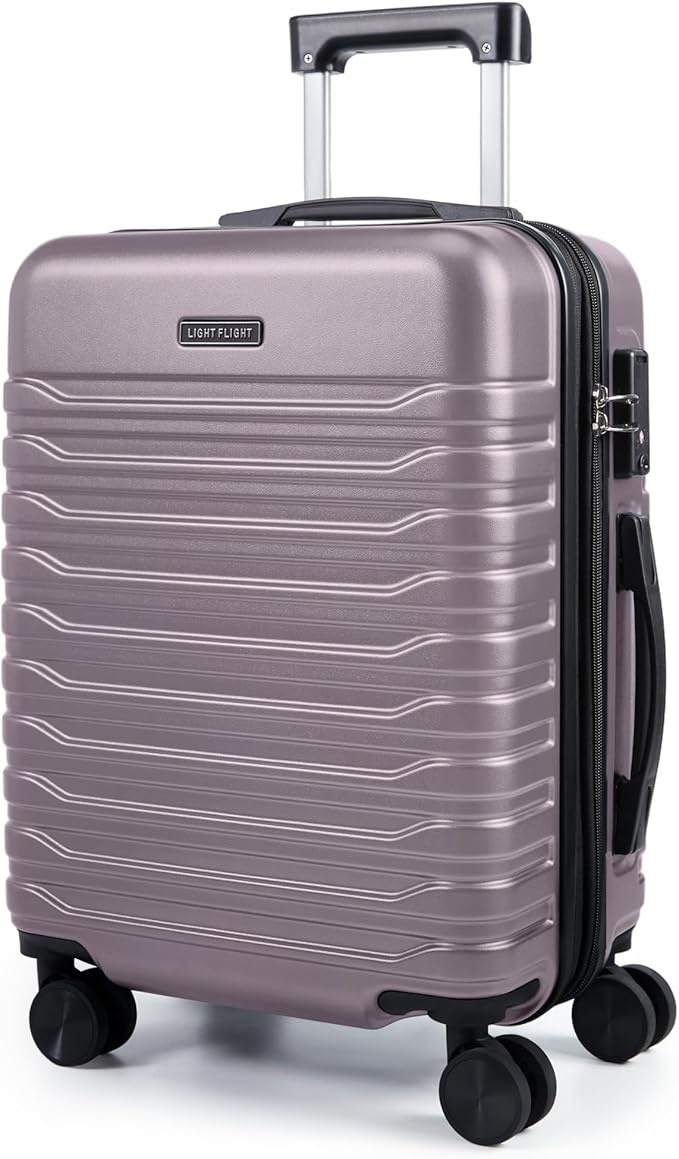 LIGHT FLIGHT Luggage, Mist Purple, 38.5x24.4x57CM