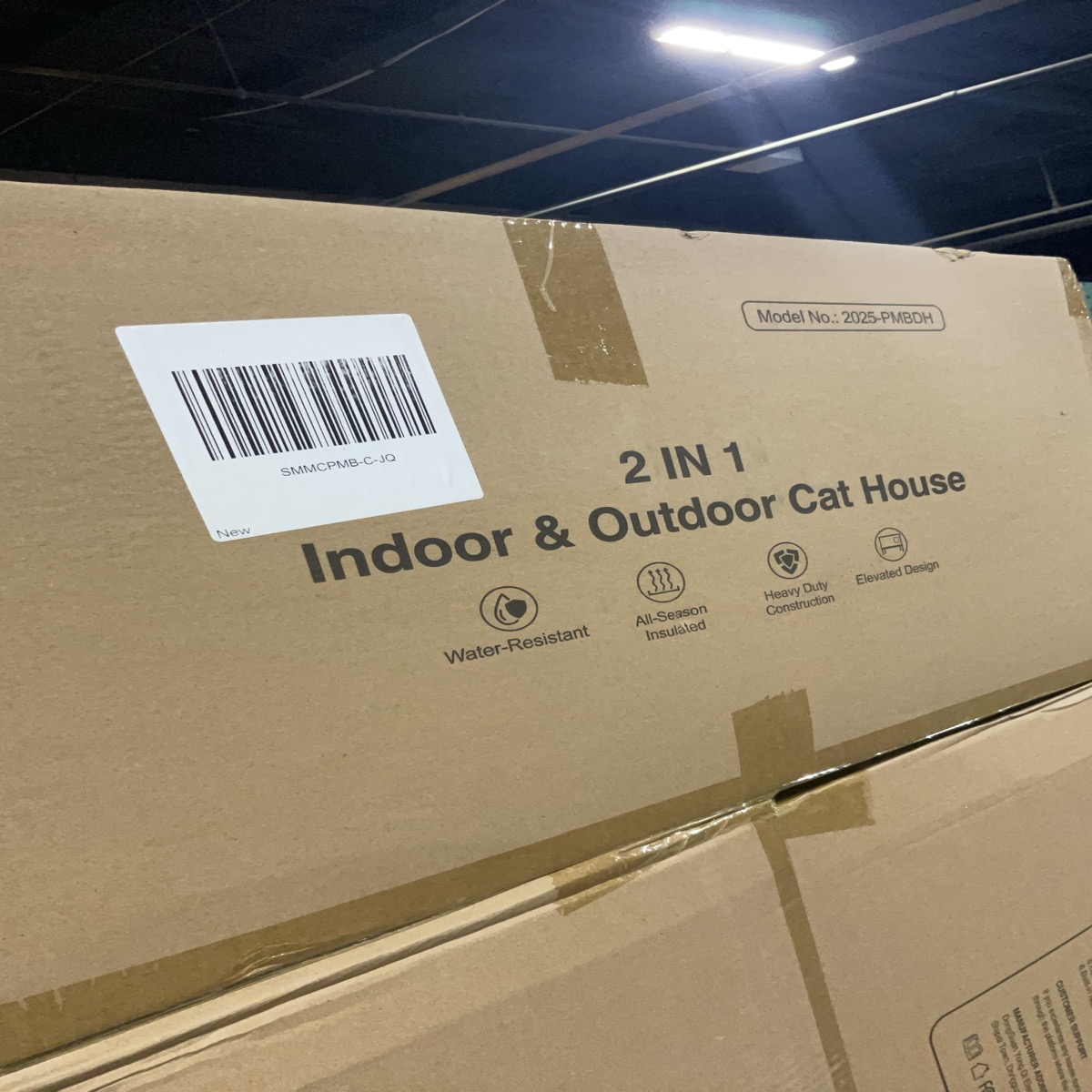 Clawsable 2-in-1 Indoor & Outdoor Cat House