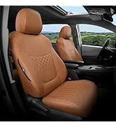 FEINEPRO Brown UV Pick-up Truck Universal Car Seat Covers